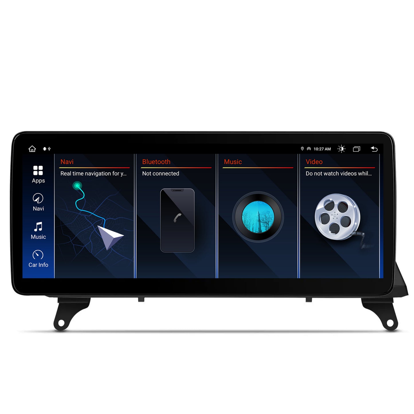 Navigatie BMW X5 E70 / X6 X71 (2011-2013), Varianta CIC, Android 13, BM-Octacore / 4GB RAM + 64GB ROM, 12.3" Inch - AD-BGBM12004CI+AD-BGRKITBM002