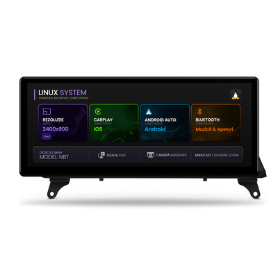 Navigatie BMW Z4 E89 (2013-2016), Linux OS & OEM, Varianta NBT, CarPlay & Android Auto Wireless, MirrorLink, Camera AHD, 12.3 Inch - AD-BGBMLNX12NB+AD-BGRKITBM018