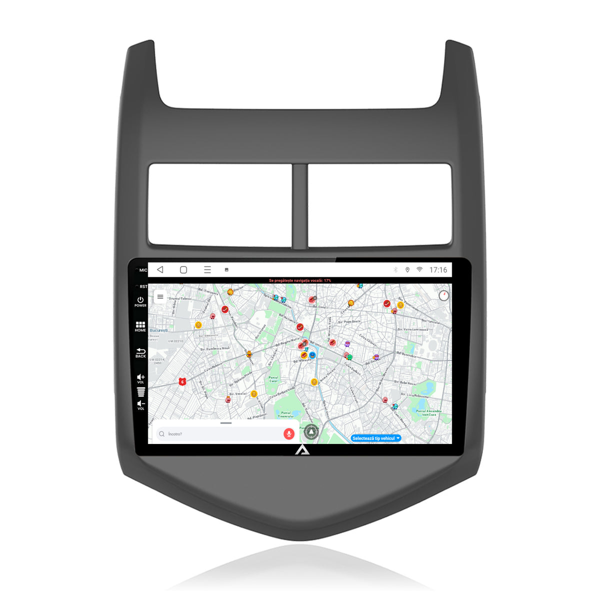 Navigatie Chevrolet Aveo 2 (2010-2015), Android, E-Octacore / 2GB RAM + 32GB ROM, 9 Inch - AD-BGE9002+AD-BGRKIT239