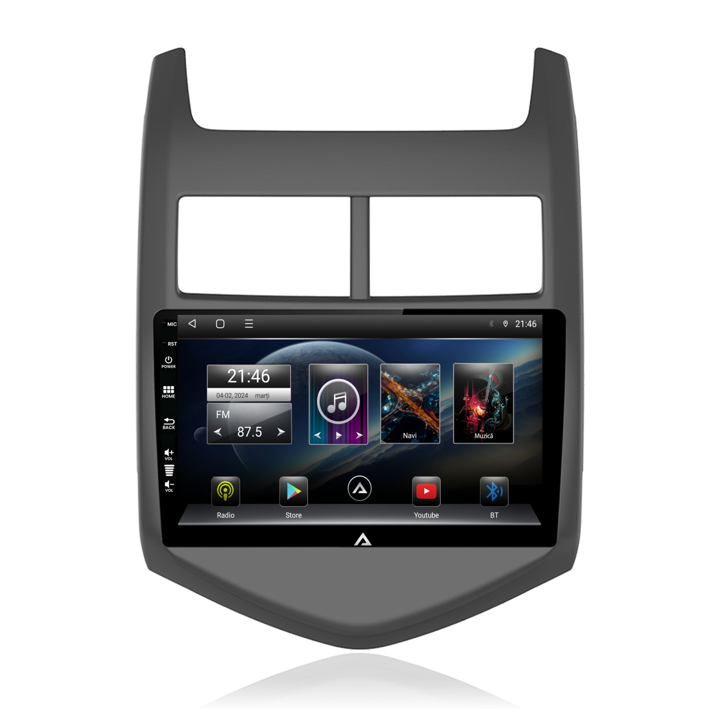 Navigatie Chevrolet Aveo 2 (2010-2015), Android, P-Octacore / 2GB RAM + 32GB ROM, 9 Inch - AD-BGP9002+AD-BGRKIT239