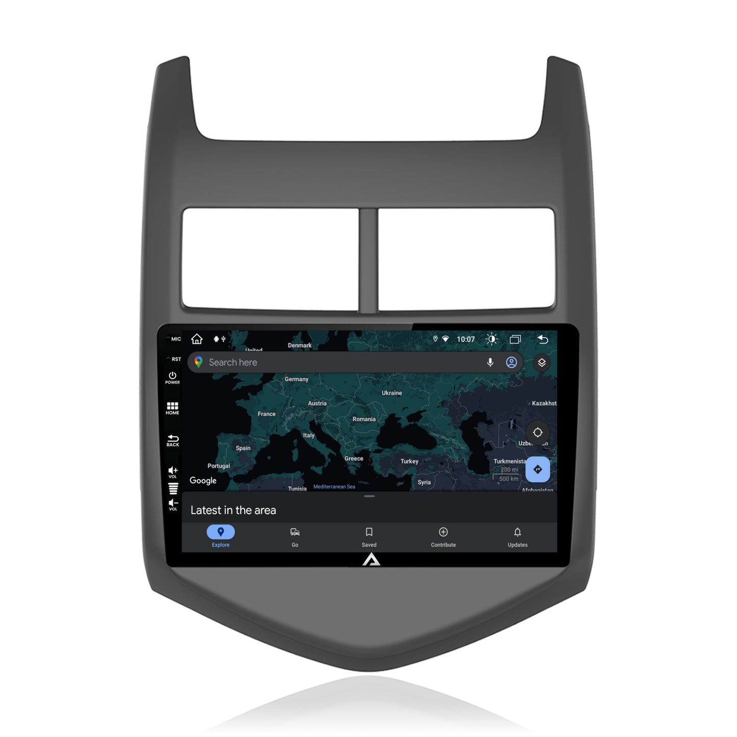 Navigatie Chevrolet Aveo 2 (2010-2015), Android, Z-Octacore / 8GB RAM + 256GB ROM, 9 Inch - AD-BGZ9008+AD-BGRKIT239