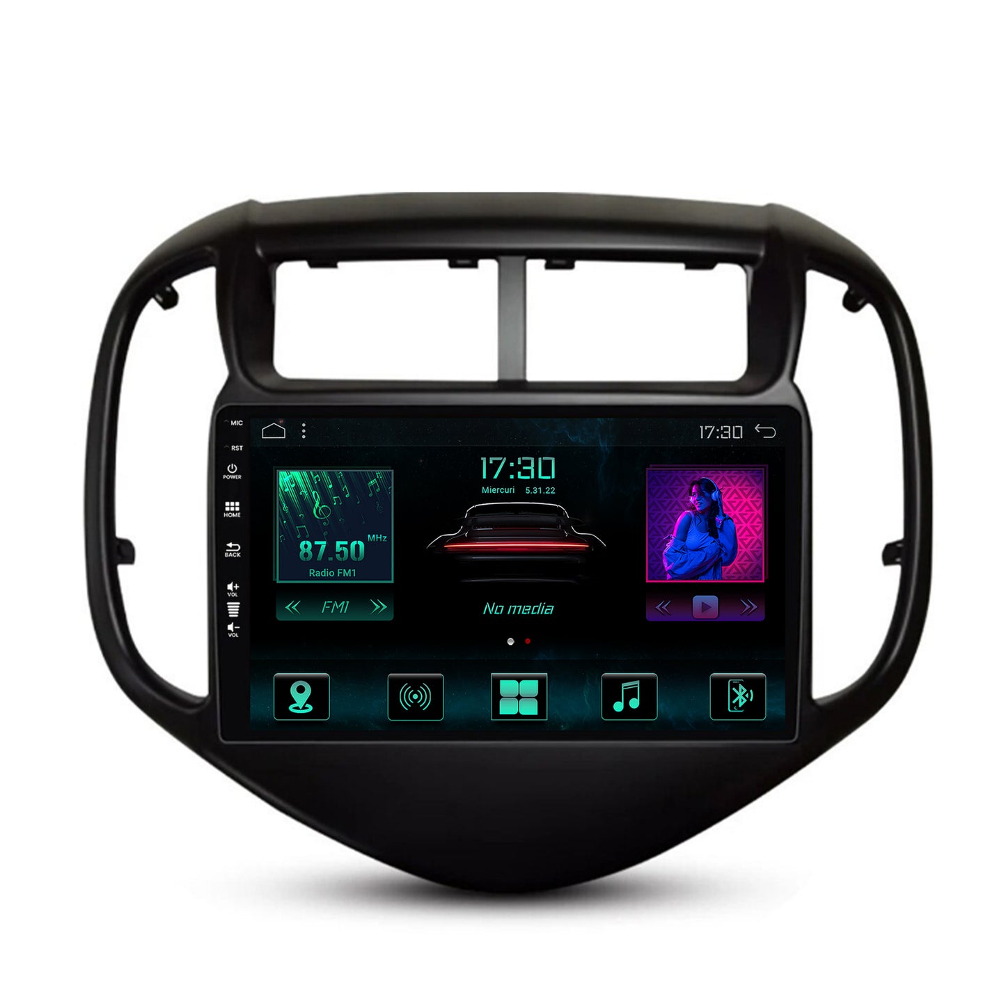 Navigatie Chevrolet Aveo (2016-2021), Android, A-Octacore / 4GB RAM + 64GB ROM, 9 Inch - AD-BGA9004+AD-BGRKIT230
