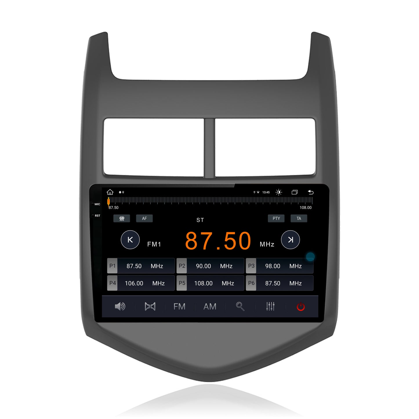 Navigatie Chevrolet Aveo 2 (2010-2015), Android, V-Octacore / 4GB RAM + 64GB ROM, 9.5 Inch - AD-BGV9004+AD-BGRKIT239