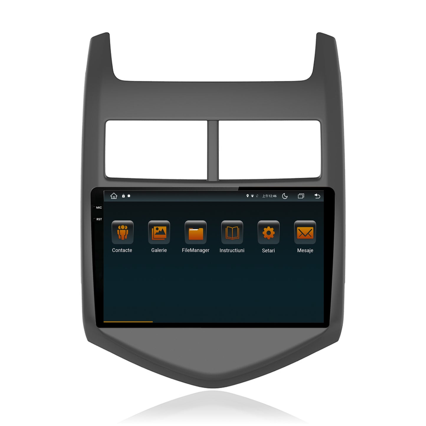 Navigatie Chevrolet Aveo 2 (2010-2015), Android, V-Octacore / 4GB RAM + 64GB ROM, 9.5 Inch - AD-BGV9004+AD-BGRKIT239