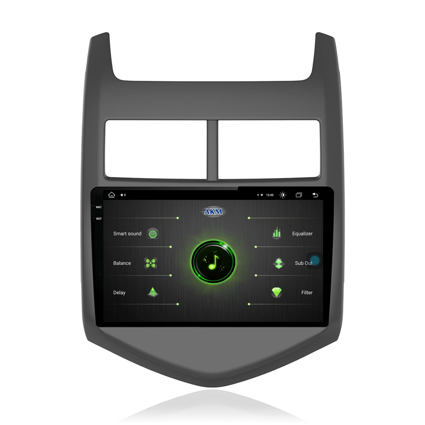 Navigatie Chevrolet Aveo 2 (2010-2015), Android, V-Octacore / 4GB RAM + 64GB ROM, 9.5 Inch - AD-BGV9004+AD-BGRKIT239