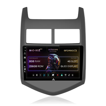Navigatie Chevrolet Aveo 2 (2010-2015), Android, Z-Octacore / 8GB RAM + 256GB ROM, 9 Inch - AD-BGZ9008+AD-BGRKIT239