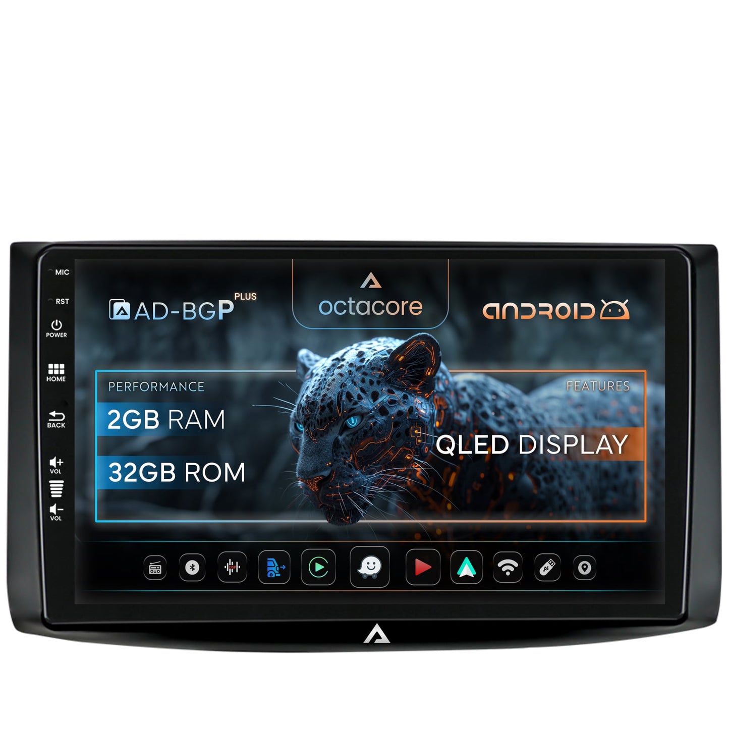 Navigatie Chevrolet Aveo (2006-2012), Android, P-Octacore / 2GB RAM + 32GB ROM, 9 Inch - AD-BGP9002+AD-BGRKIT245