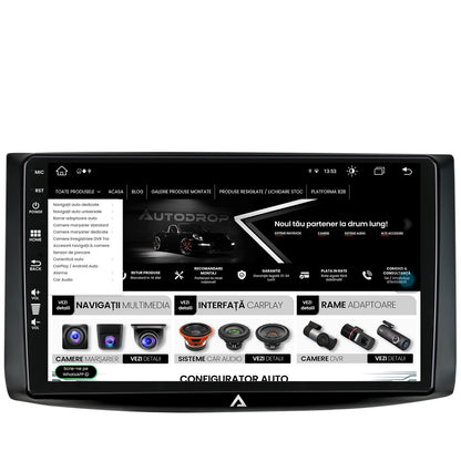 Navigatie Chevrolet Aveo (2006-2012), Android, Z-Octacore / 8GB RAM + 256GB ROM, 9 Inch - AD-BGZ9008+AD-BGRKIT245