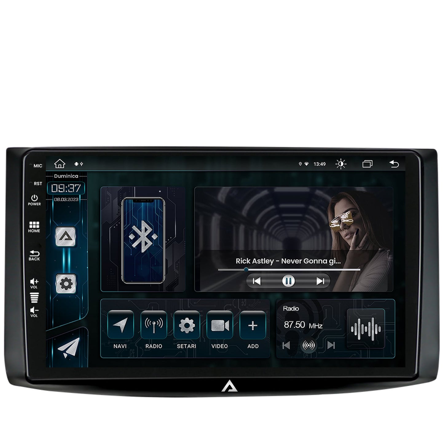 Navigatie Chevrolet Aveo (2006-2012), Android, Z-Octacore / 8GB RAM + 256GB ROM, 9 Inch - AD-BGZ9008+AD-BGRKIT245