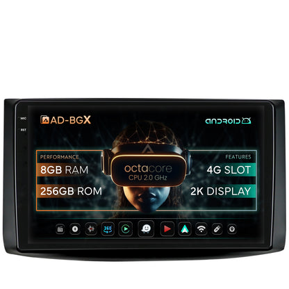 Navigatie Chevrolet Aveo (2006-2012), Android, X-Octacore / 8GB RAM + 256GB ROM, 9.5 Inch - AD-BGX9008+AD-BGRKIT245