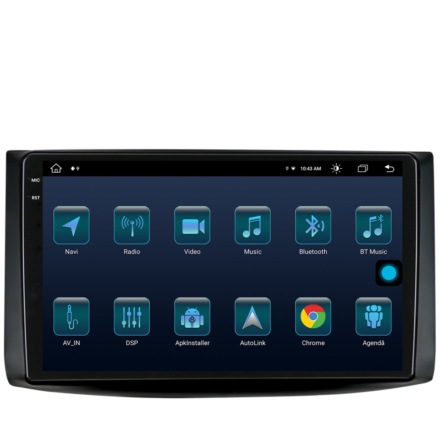 Navigatie Chevrolet Aveo (2006-2012), Android, X-Octacore / 8GB RAM + 256GB ROM, 9.5 Inch - AD-BGX9008+AD-BGRKIT245