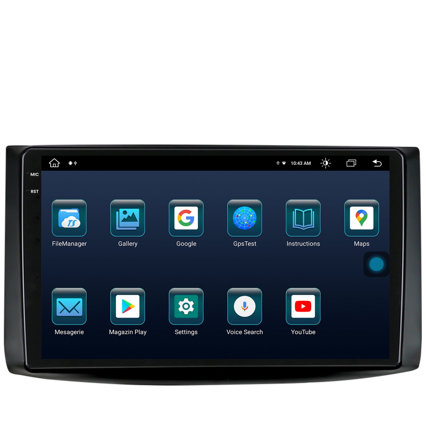 Navigatie Chevrolet Aveo (2006-2012), Android, X-Octacore / 8GB RAM + 256GB ROM, 9.5 Inch - AD-BGX9008+AD-BGRKIT245