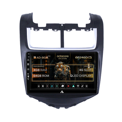 Navigatie Chevrolet Aveo (2014-2017), Android, A-Octacore / 4GB RAM + 64GB ROM, 9 Inch - AD-BGA9004+AD-BGRKIT234