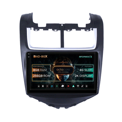 Navigatie Chevrolet Aveo (2014-2017), Android, X-Octacore / 8GB RAM + 256GB ROM, 9.5 Inch - AD-BGX9008+AD-BGRKIT234