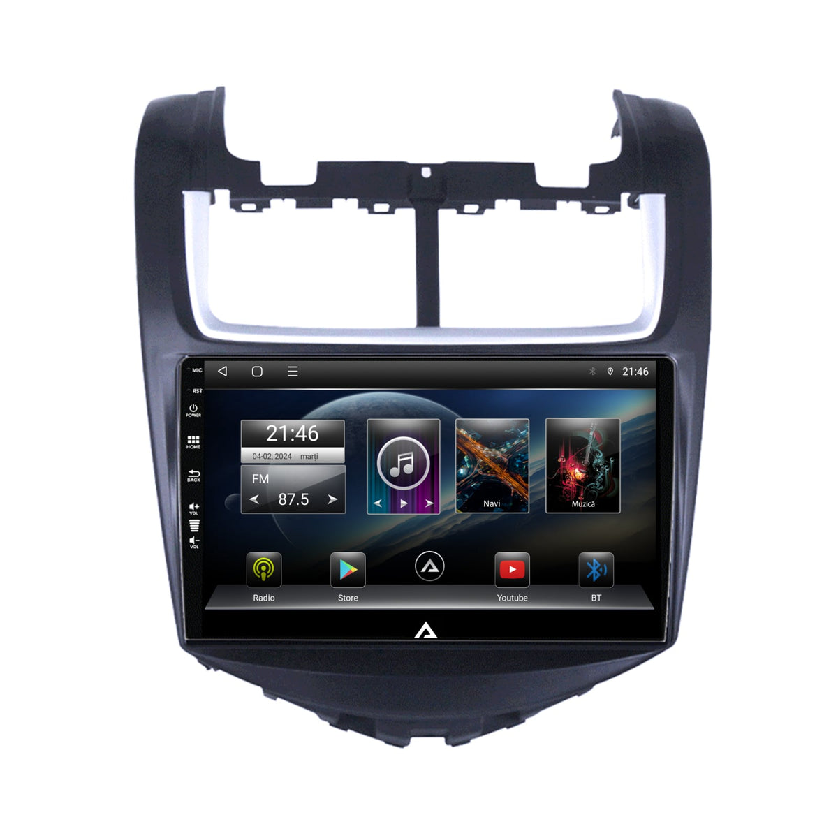 Navigatie Chevrolet Aveo (2014-2017), Android, E-Octacore / 2GB RAM + 32GB ROM, 9 Inch - AD-BGE9002+AD-BGRKIT234