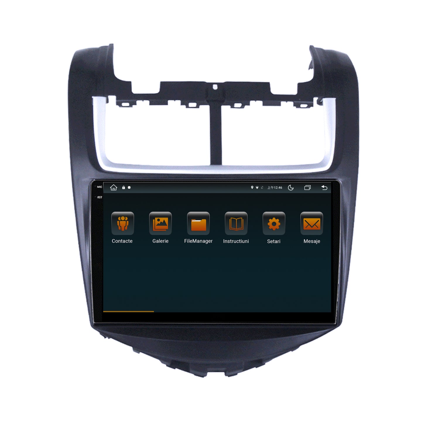 Navigatie Chevrolet Aveo (2014-2017), Android, V-Octacore / 4GB RAM + 64GB ROM, 9.5 Inch - AD-BGV9004+AD-BGRKIT234