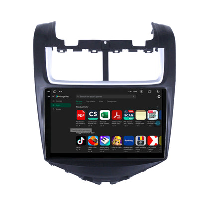 Navigatie Chevrolet Aveo (2014-2017), Android, X-Octacore / 8GB RAM + 256GB ROM, 9.5 Inch - AD-BGX9008+AD-BGRKIT234