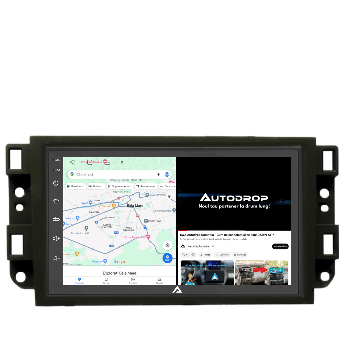 Navigatie Chevrolet Aveo / Captiva / Epica (2006-2011), Android, P-Octacore / 2GB RAM + 32GB ROM, 7 Inch - AD-BGP1002+AD-BGRCH0092DIN