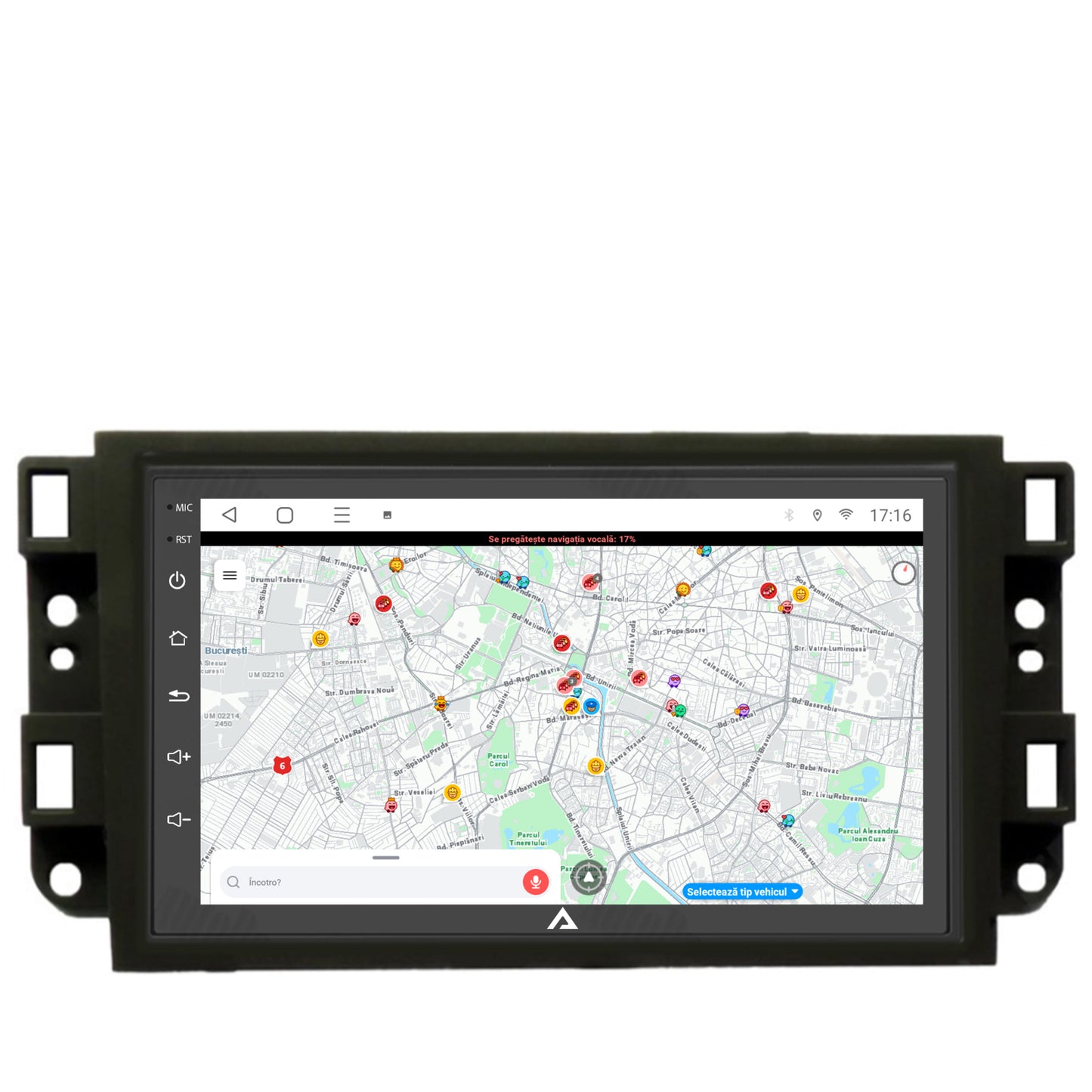 Navigatie Chevrolet Aveo / Captiva / Epica (2006-2011), Android, P-Octacore / 2GB RAM + 32GB ROM, 7 Inch - AD-BGP1002+AD-BGRCH0092DIN
