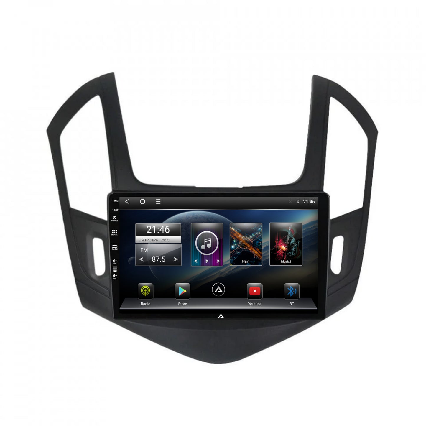 Navigatie Chevrolet Cruze (2013-2015) Android, E-Octacore / 2GB RAM + 32GB ROM, 10.1 Inch - AD-BGE10002+AD-BGRKIT244
