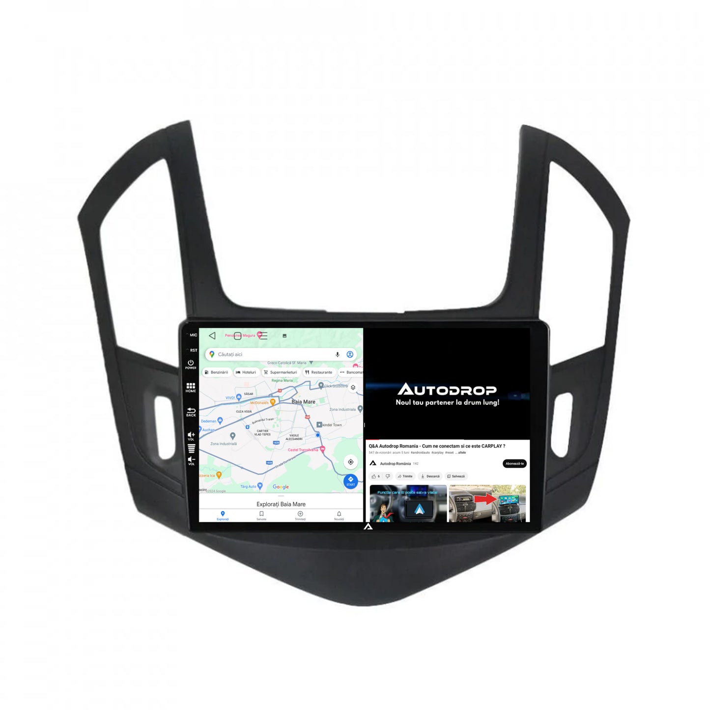 Navigatie Chevrolet Cruze (2013-2015), Android, P-Octacore / 2GB RAM + 32GB ROM, 10.1 Inch - AD-BGP10002+AD-BGRKIT244