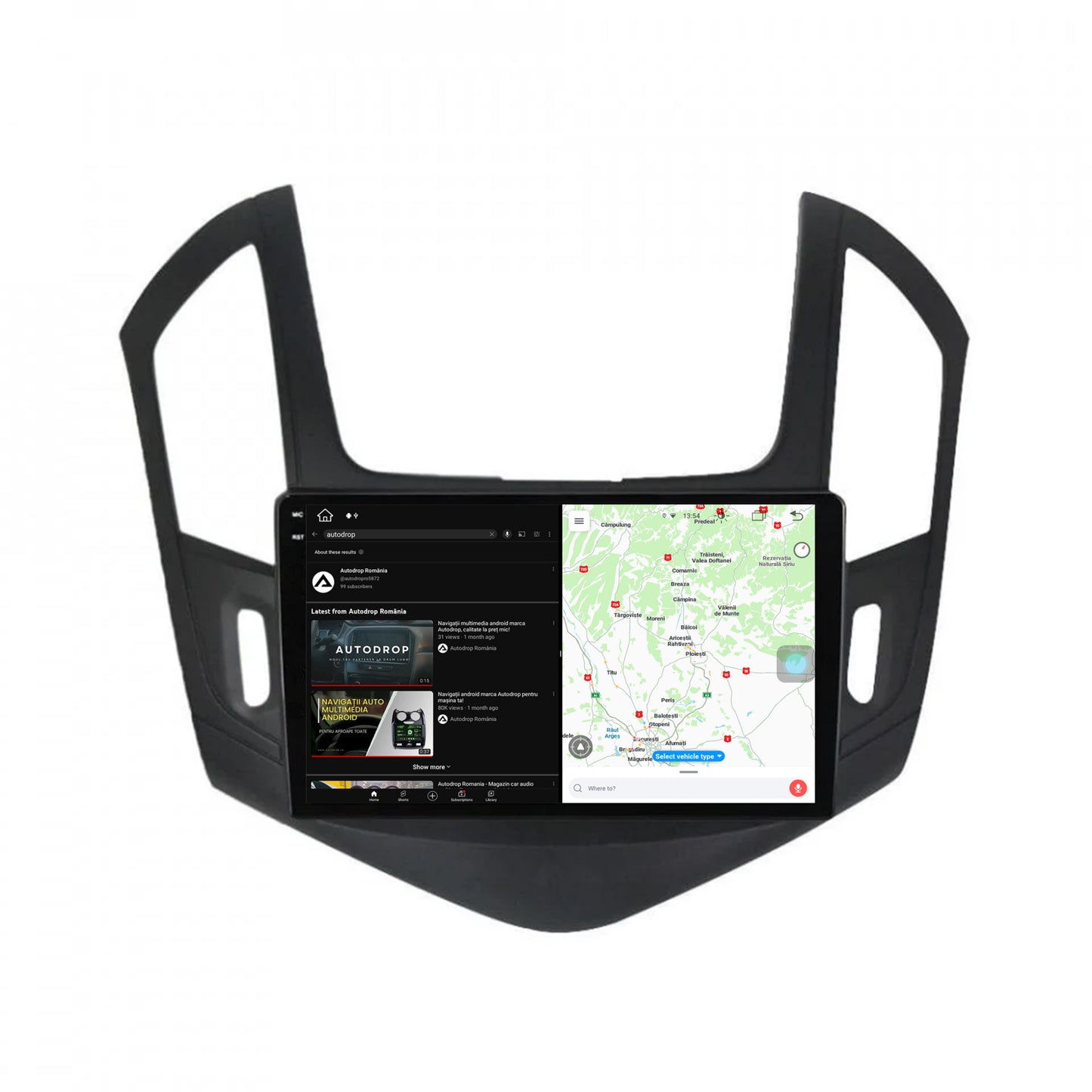 Navigatie Chevrolet Cruze (2013-2015), Android, X-Octacore / 8GB RAM + 256GB ROM, 10.36 Inch - AD-BGX10008+AD-BGRKIT244