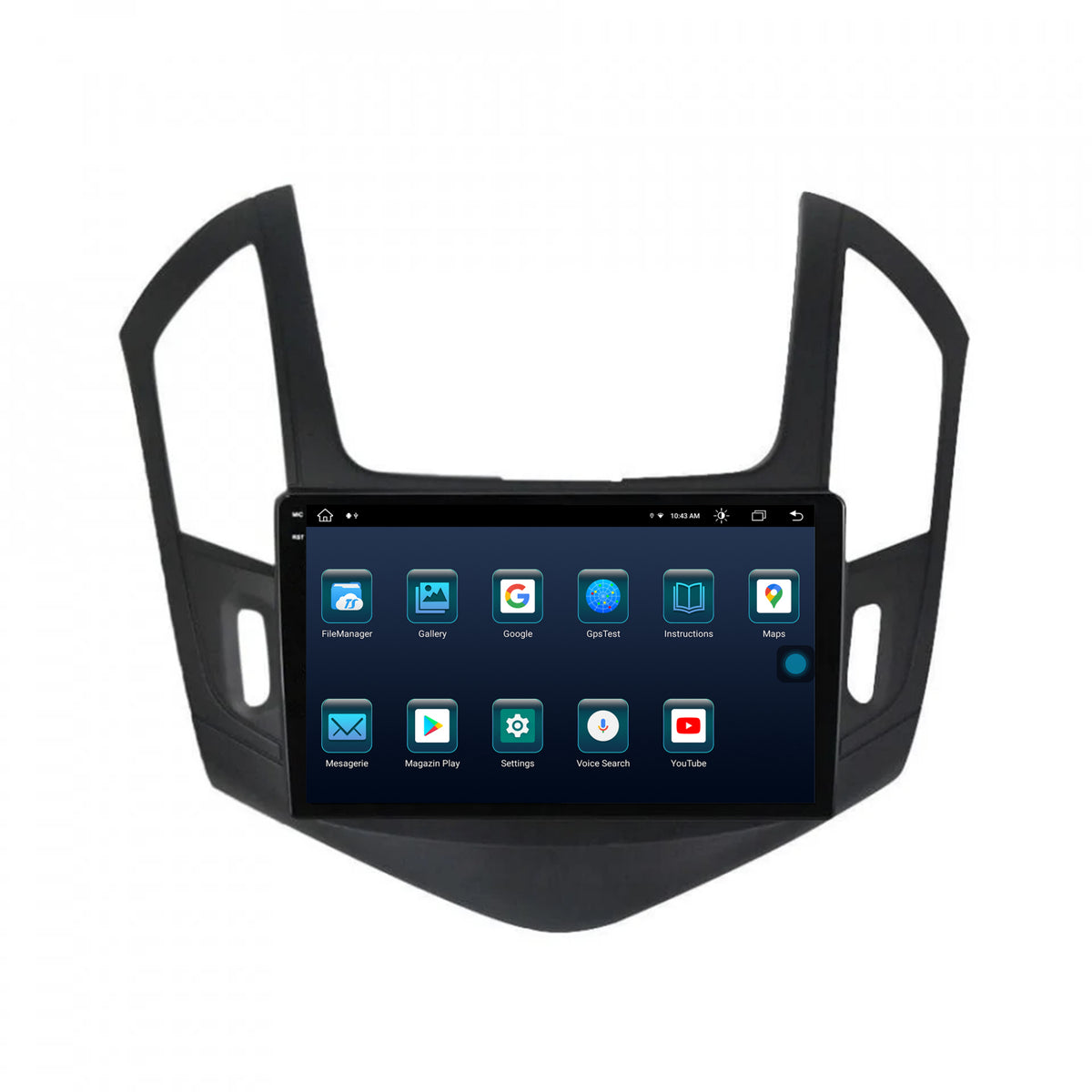 Navigatie Chevrolet Cruze (2013-2015), Android, X-Octacore / 8GB RAM + 256GB ROM, 10.36 Inch - AD-BGX10008+AD-BGRKIT244