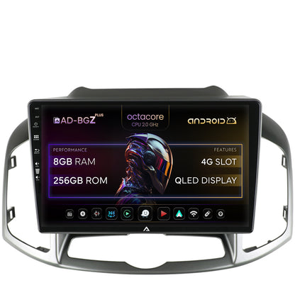 Navigatie Chevrolet Captiva (2011-2018), Android, Z-Octacore / 8GB RAM + 256GB ROM, 10.1 Inch - AD-BGZ10008+AD-BGRKIT247