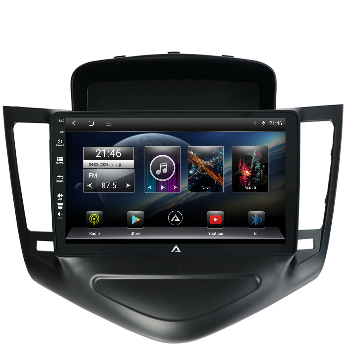 Navigatie Chevrolet Cruze (2008-2014), Android, E-Octacore / 2GB RAM + 32GB ROM, 9 Inch - AD-BGE9002+AD-BGRKIT237