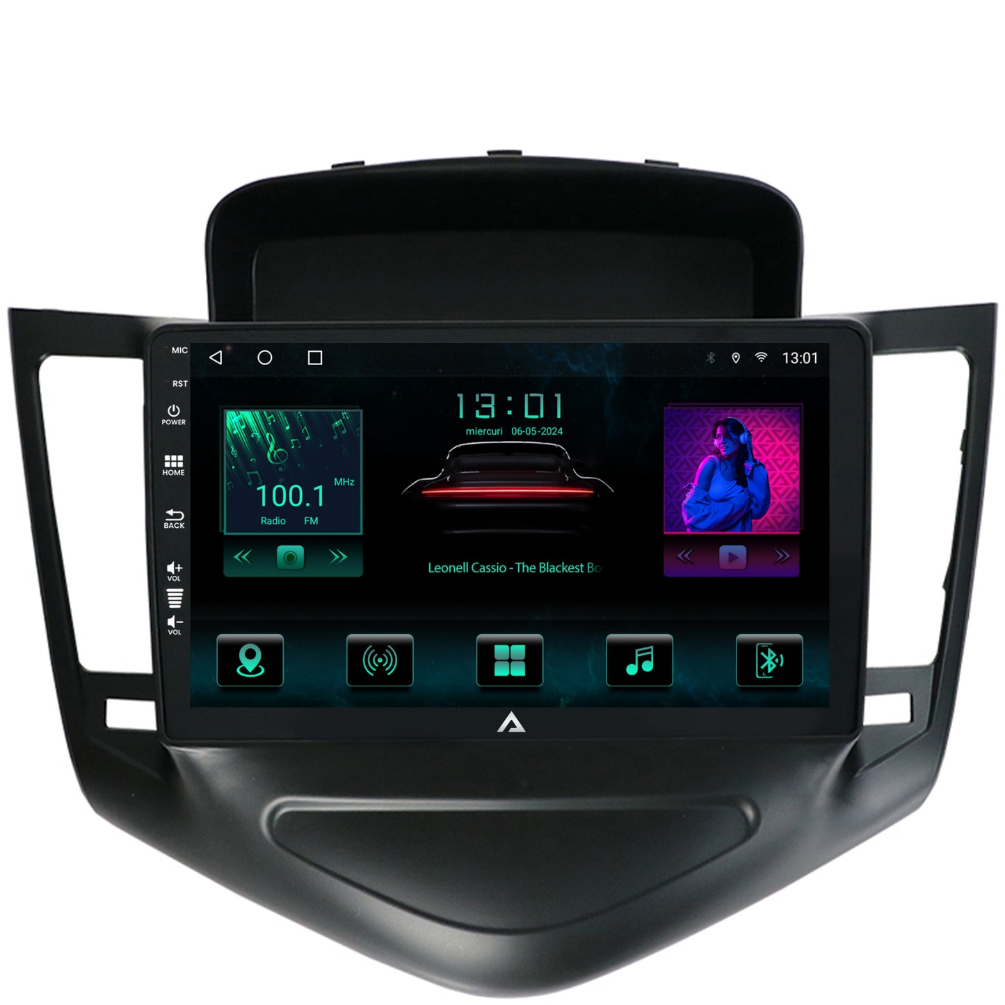 Navigatie Chevrolet Cruze (2008-2014), Android, A-Octacore / 4GB RAM + 64GB ROM, 9 Inch - AD-BGA9004+AD-BGRKIT237
