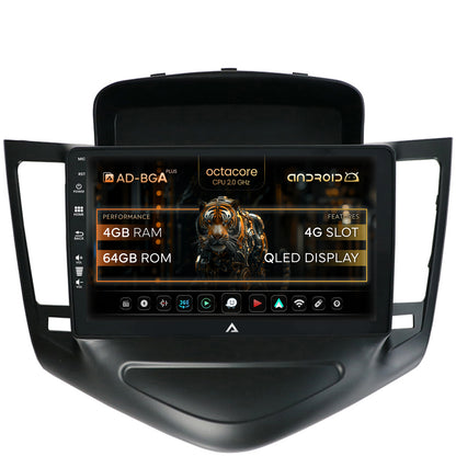 Navigatie Chevrolet Cruze (2008-2014), Android, A-Octacore / 4GB RAM + 64GB ROM, 9 Inch - AD-BGA9004+AD-BGRKIT237