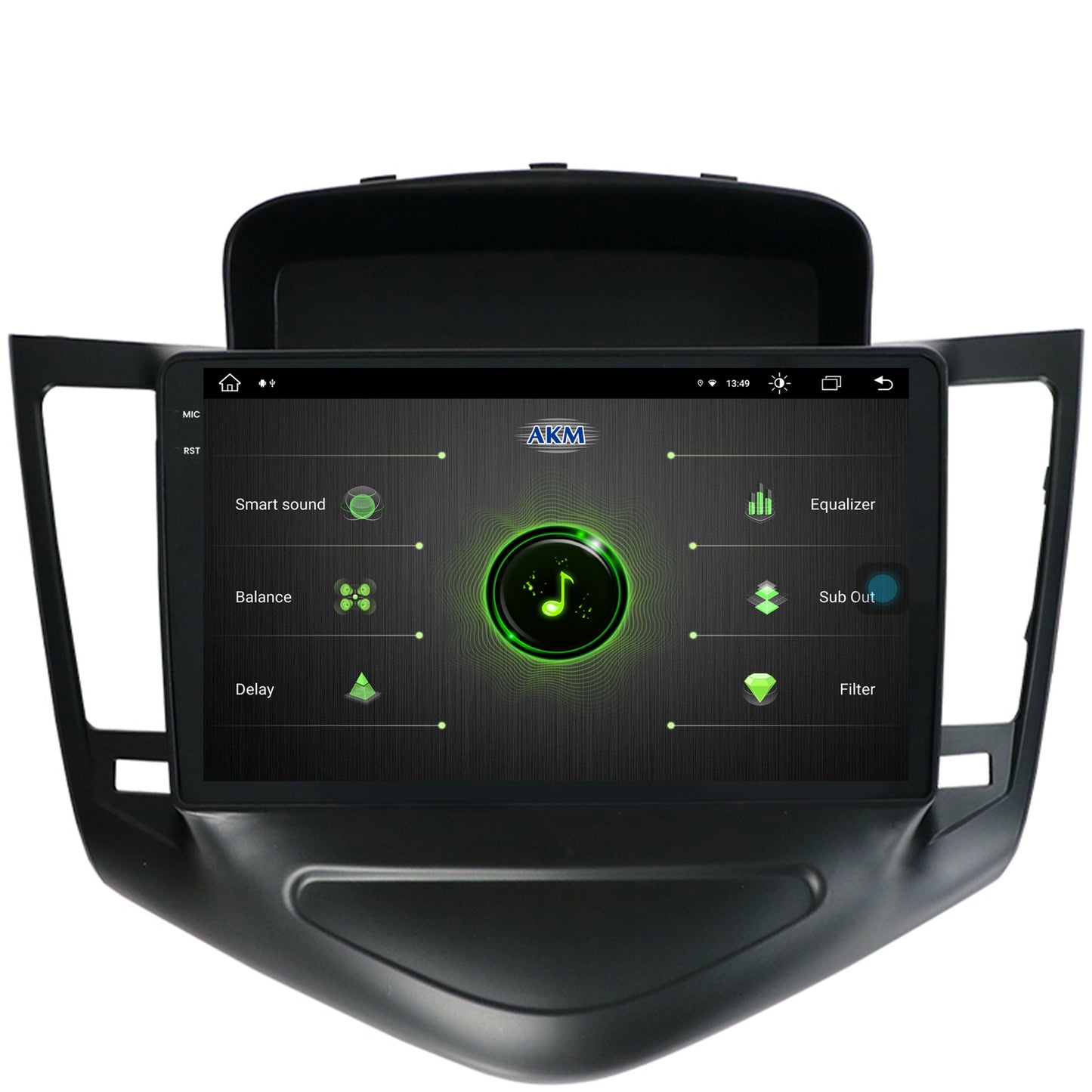 Navigatie Chevrolet Cruze (2008-2014), Android, X-Octacore / 8GB RAM + 256GB ROM, 9.5 Inch - AD-BGX9008+AD-BGRKIT237