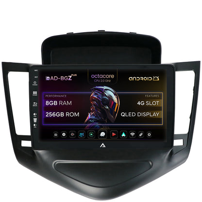 Navigatie Chevrolet Cruze (2008-2014), Android, Z-Octacore / 8GB RAM + 256GB ROM, 9 Inch - AD-BGZ9008+AD-BGRKIT237
