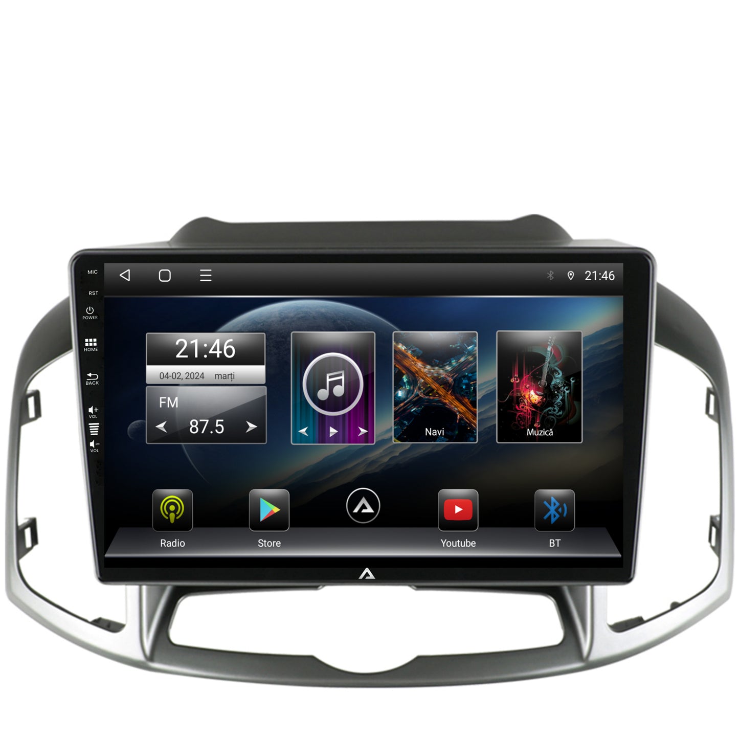 Navigatie Chevrolet Captiva (2011-2018) Android, E-Octacore / 2GB RAM + 32GB ROM, 10.1 Inch - AD-BGE10002+AD-BGRKIT247
