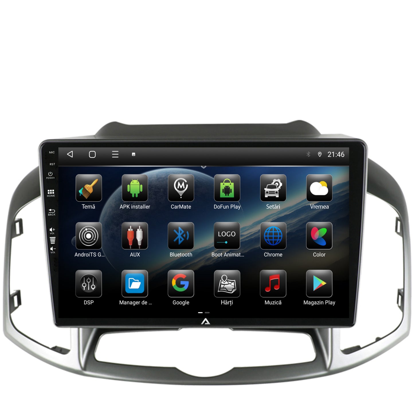 Navigatie Chevrolet Captiva (2011-2018), Android, P-Octacore / 2GB RAM + 32GB ROM, 10.1 Inch - AD-BGP10002+AD-BGRKIT247