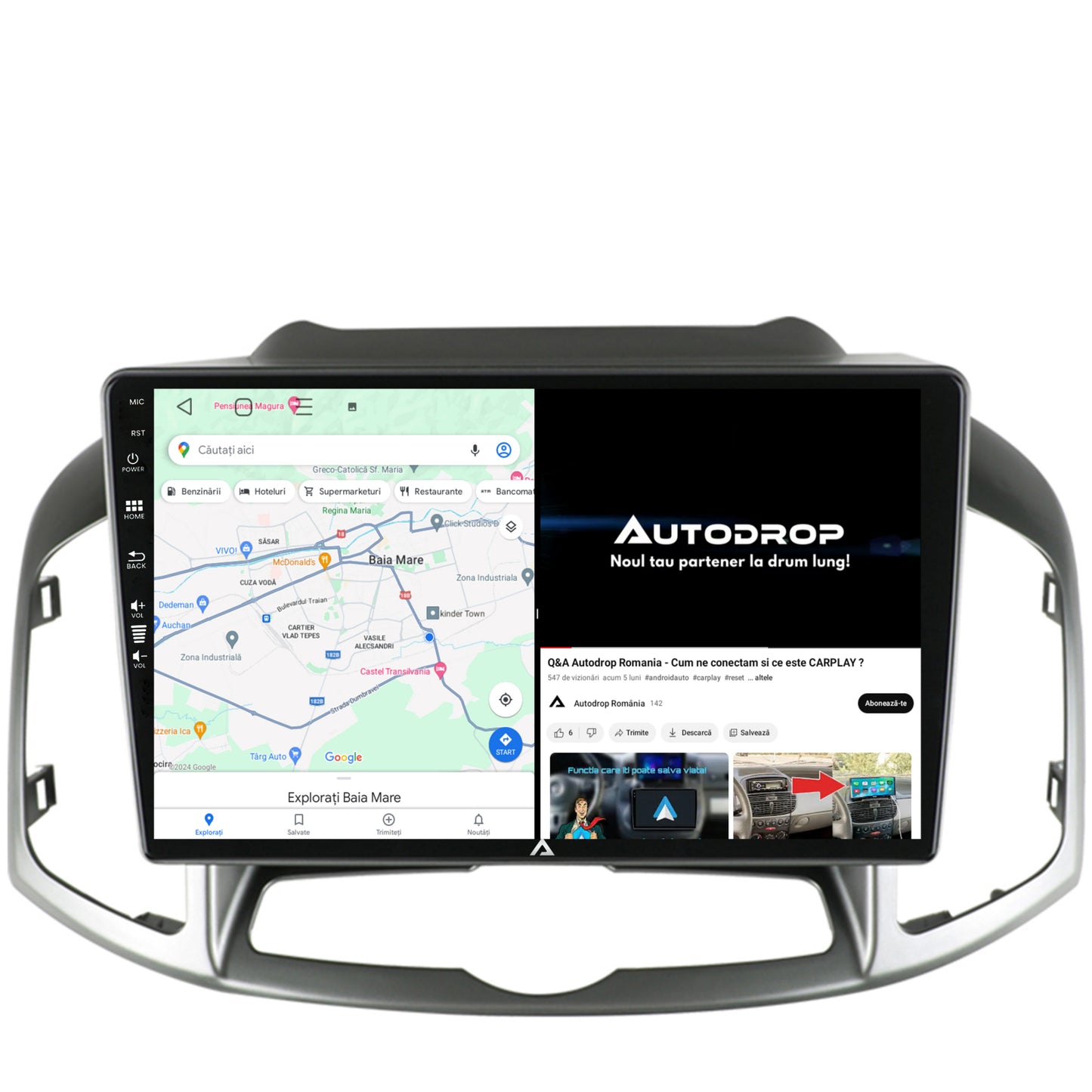 Navigatie Chevrolet Captiva (2011-2018), Android, P-Octacore / 2GB RAM + 32GB ROM, 10.1 Inch - AD-BGP10002+AD-BGRKIT247