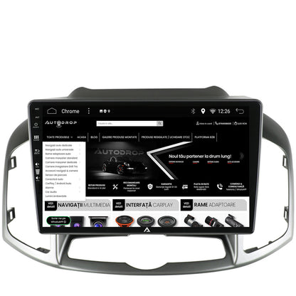 Navigatie Chevrolet Captiva (2011-2018), Android, A-Octacore / 4GB RAM + 64GB ROM, 10.1 Inch - AD-BGA10004+AD-BGRKIT247
