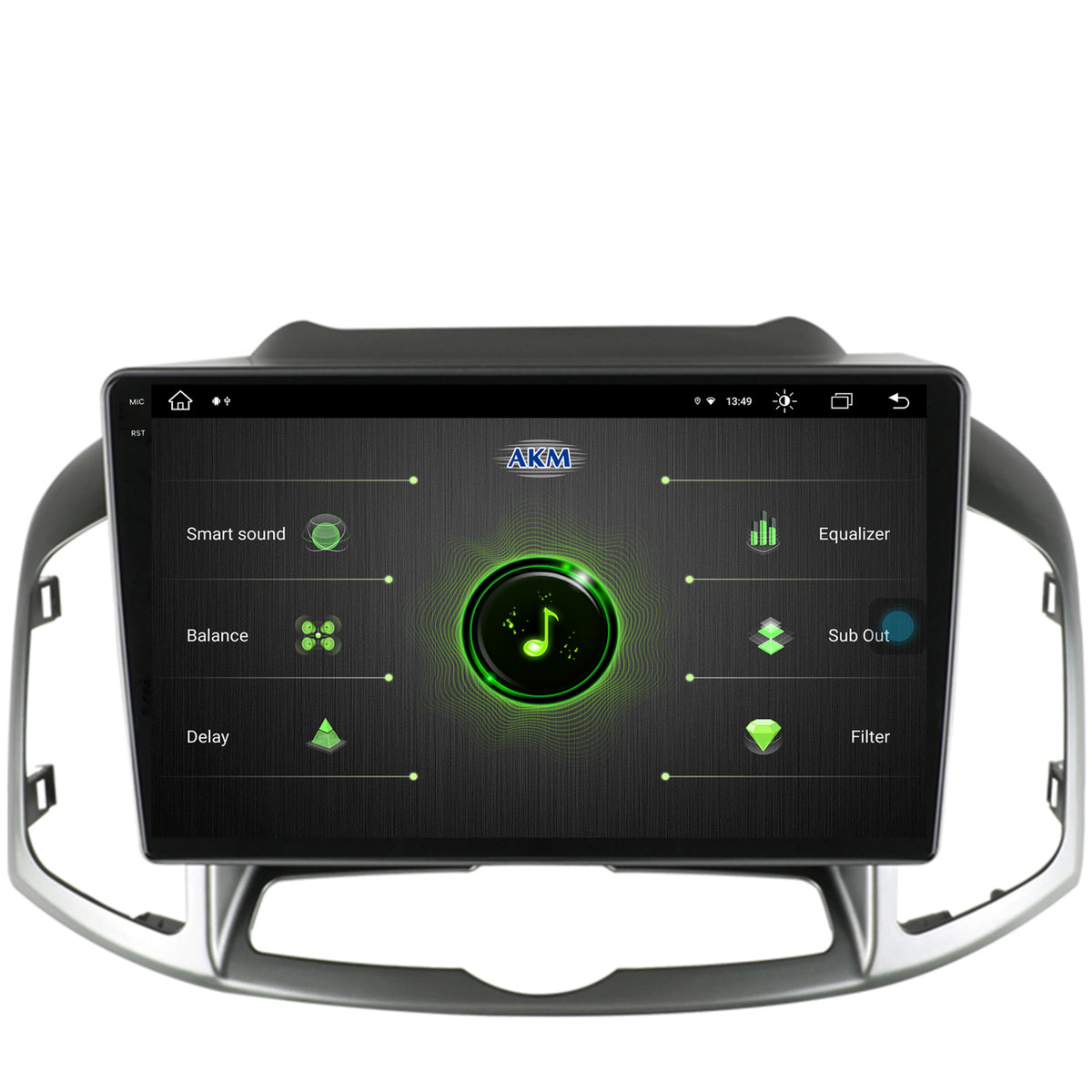 Navigatie Chevrolet Captiva (2011-2018), Android, V-Octacore / 4GB RAM + 64GB ROM, 10.36 Inch - AD-BGV10004+AD-BGRKIT247