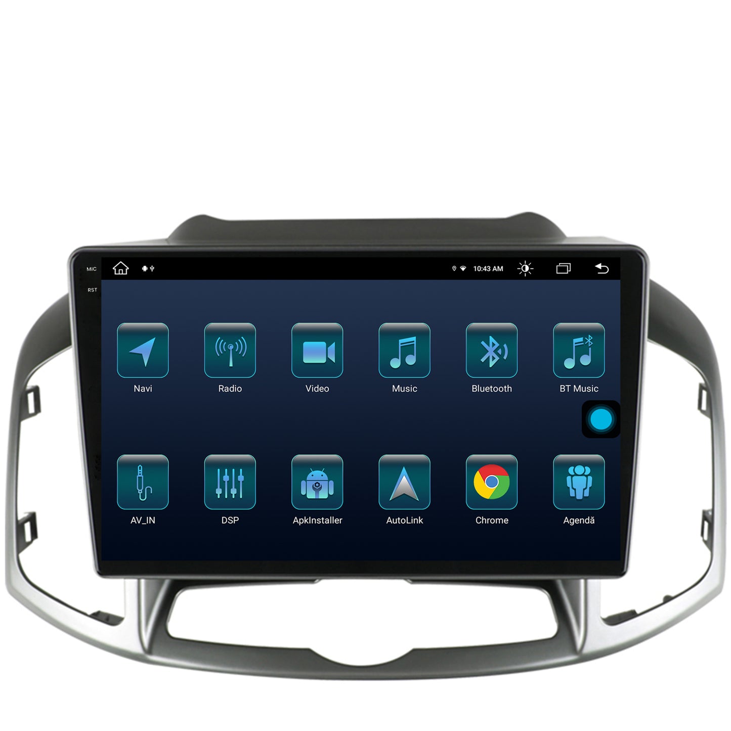Navigatie Chevrolet Captiva (2011-2018), Android, X-Octacore / 8GB RAM + 256GB ROM, 10.36 Inch - AD-BGX10008+AD-BGRKIT247