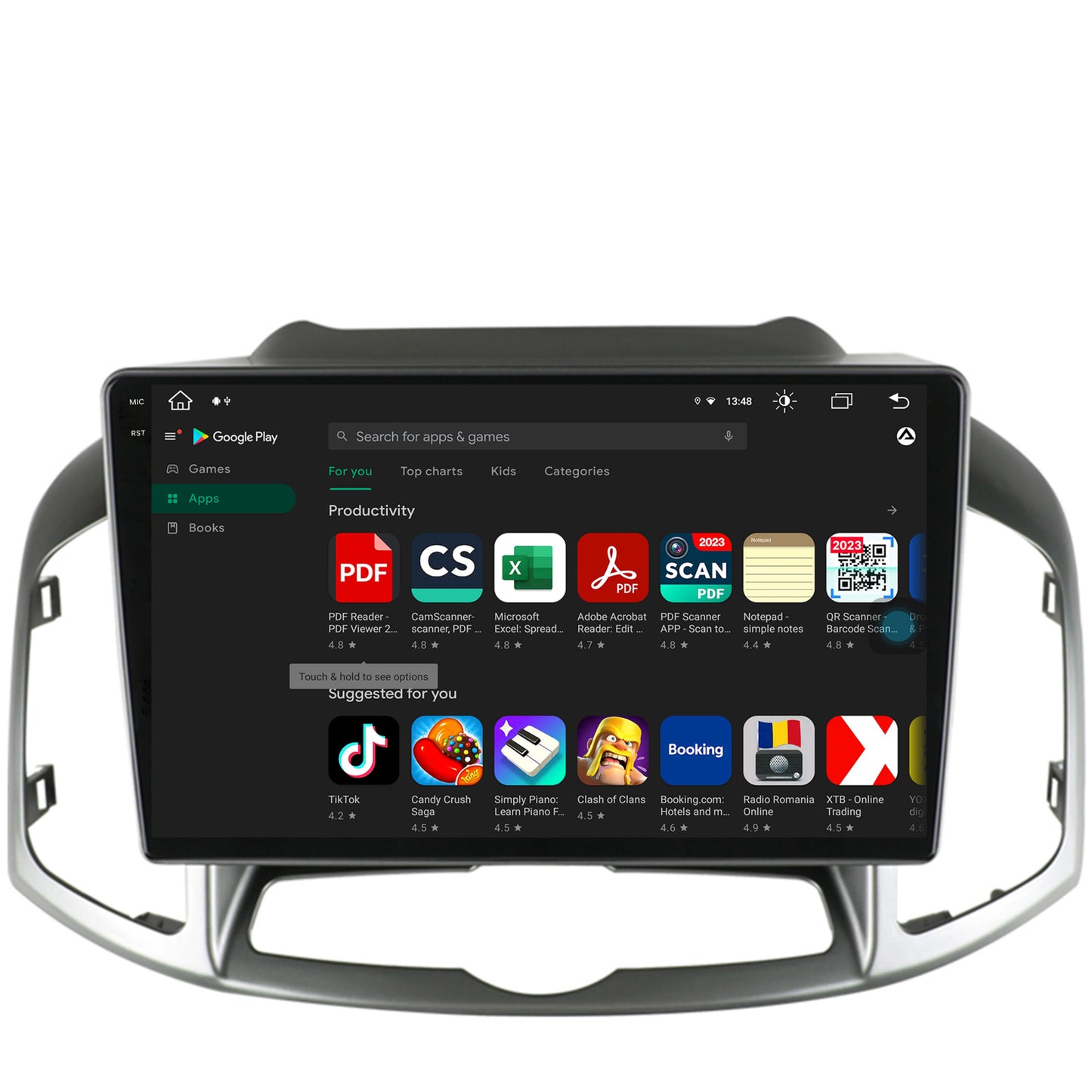 Navigatie Chevrolet Captiva (2011-2018), Android, X-Octacore / 8GB RAM + 256GB ROM, 10.36 Inch - AD-BGX10008+AD-BGRKIT247