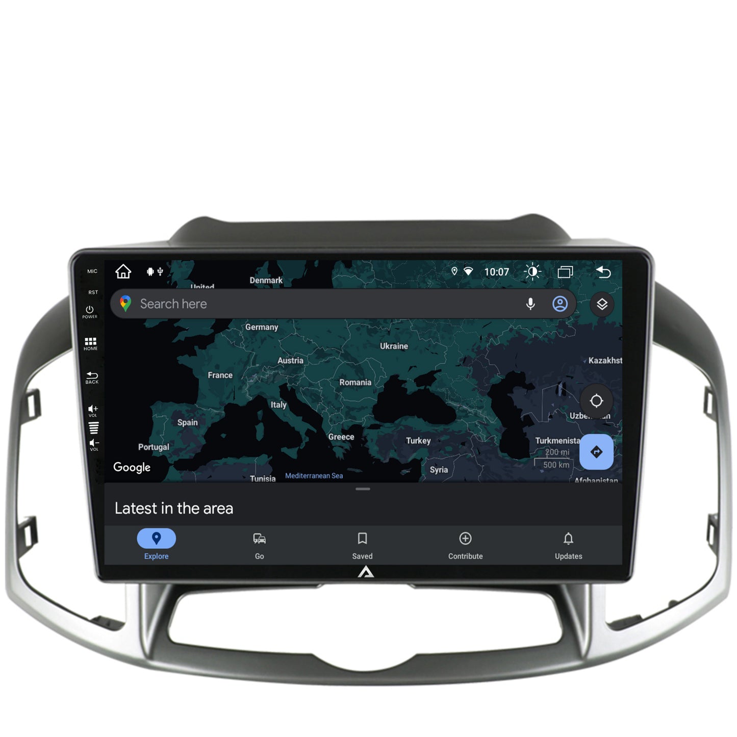 Navigatie Chevrolet Captiva (2011-2018), Android, Z-Octacore / 8GB RAM + 256GB ROM, 10.1 Inch - AD-BGZ10008+AD-BGRKIT247