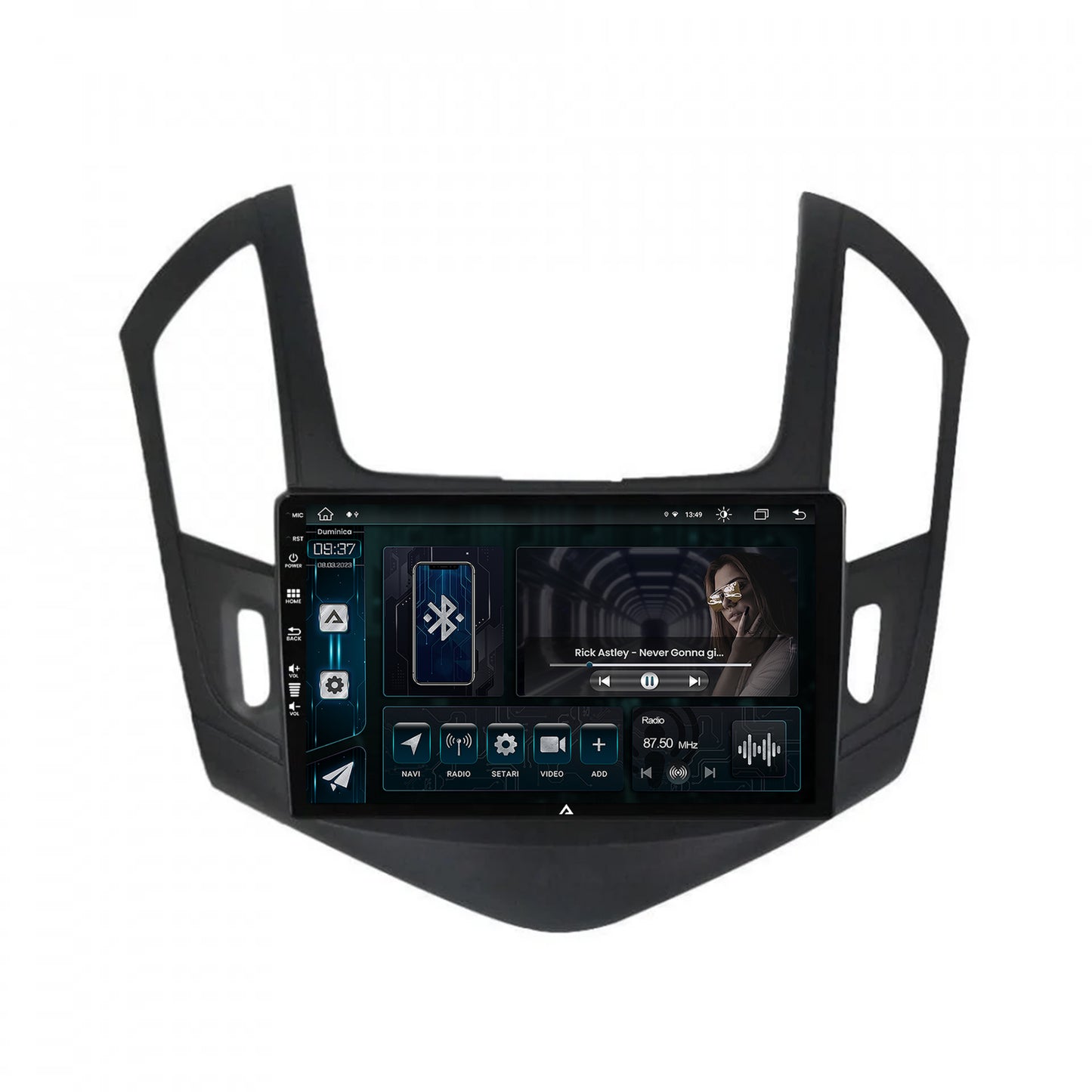 Navigatie Chevrolet Cruze (2013-2015), Android, Z-Octacore / 8GB RAM + 256GB ROM, 10.1 Inch - AD-BGZ10008+AD-BGRKIT244