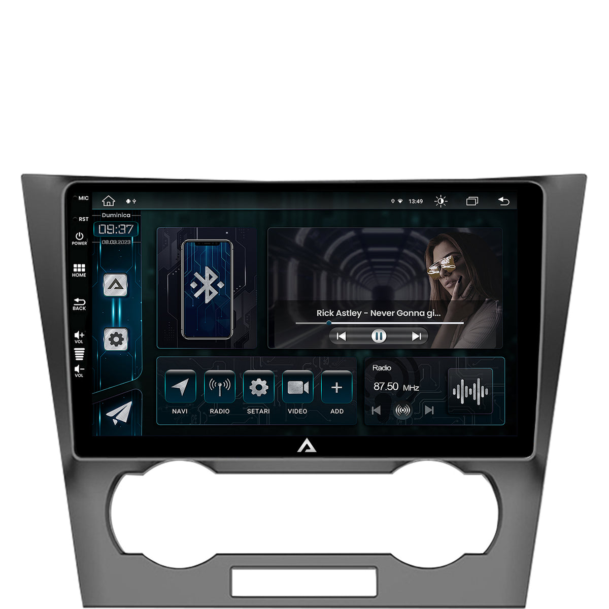 Navigatie Chevrolet Epica (2006-2012), Android, Z-Octacore / 8GB RAM + 256GB ROM, 9 Inch - AD-BGZ9008+AD-BGRKIT242