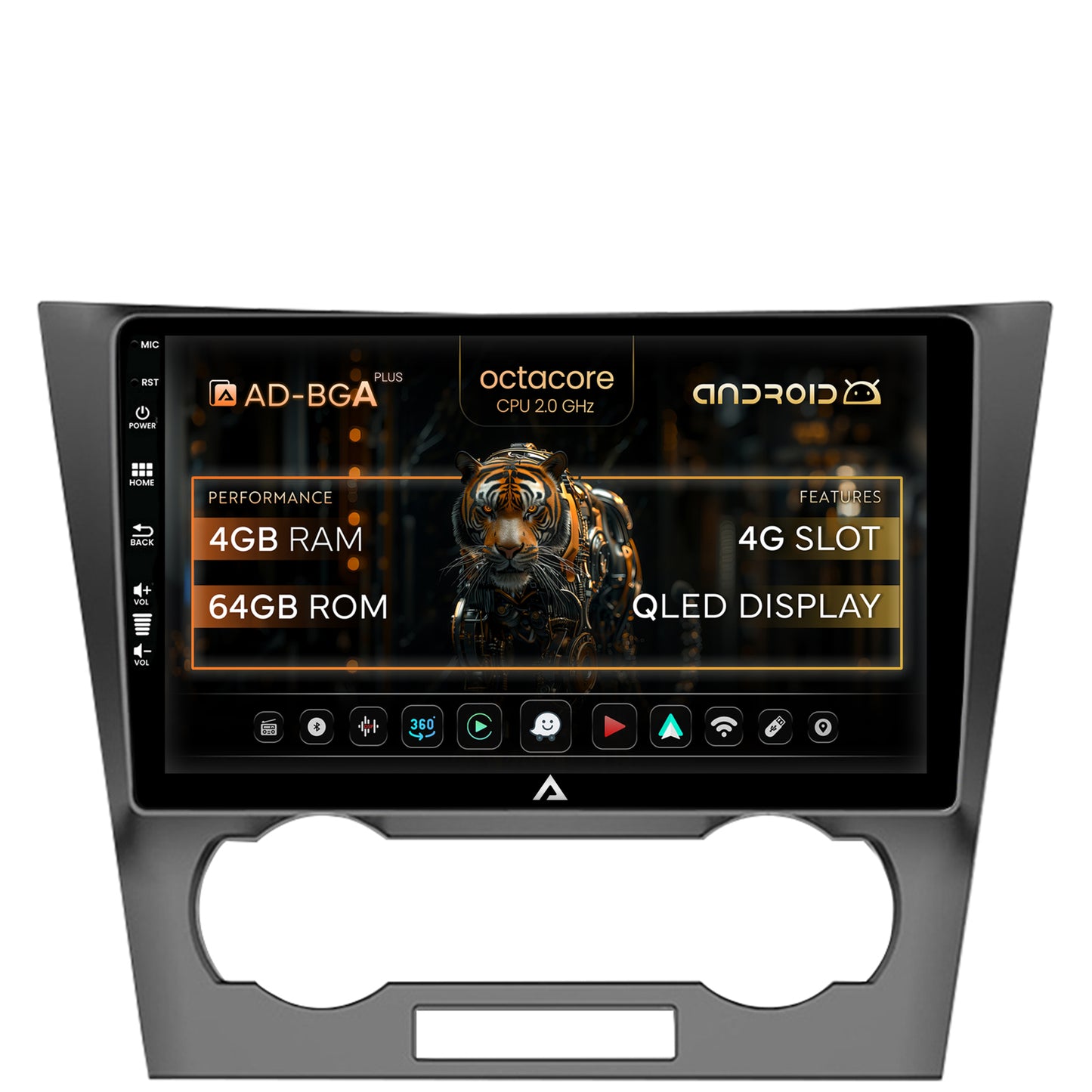 Navigatie Chevrolet Epica (2006-2012), Android, A-Octacore / 4GB RAM + 64GB ROM, 9 Inch - AD-BGA9004+AD-BGRKIT242