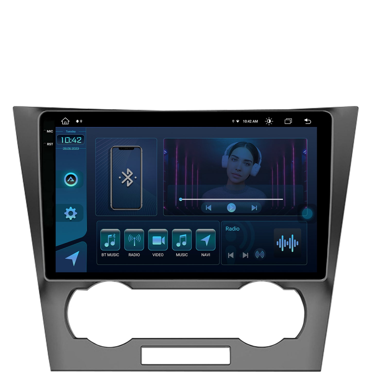 Navigatie Chevrolet Epica (2006-2012), Android, X-Octacore / 8GB RAM + 256GB ROM, 9.5 Inch - AD-BGX9008+AD-BGRKIT242