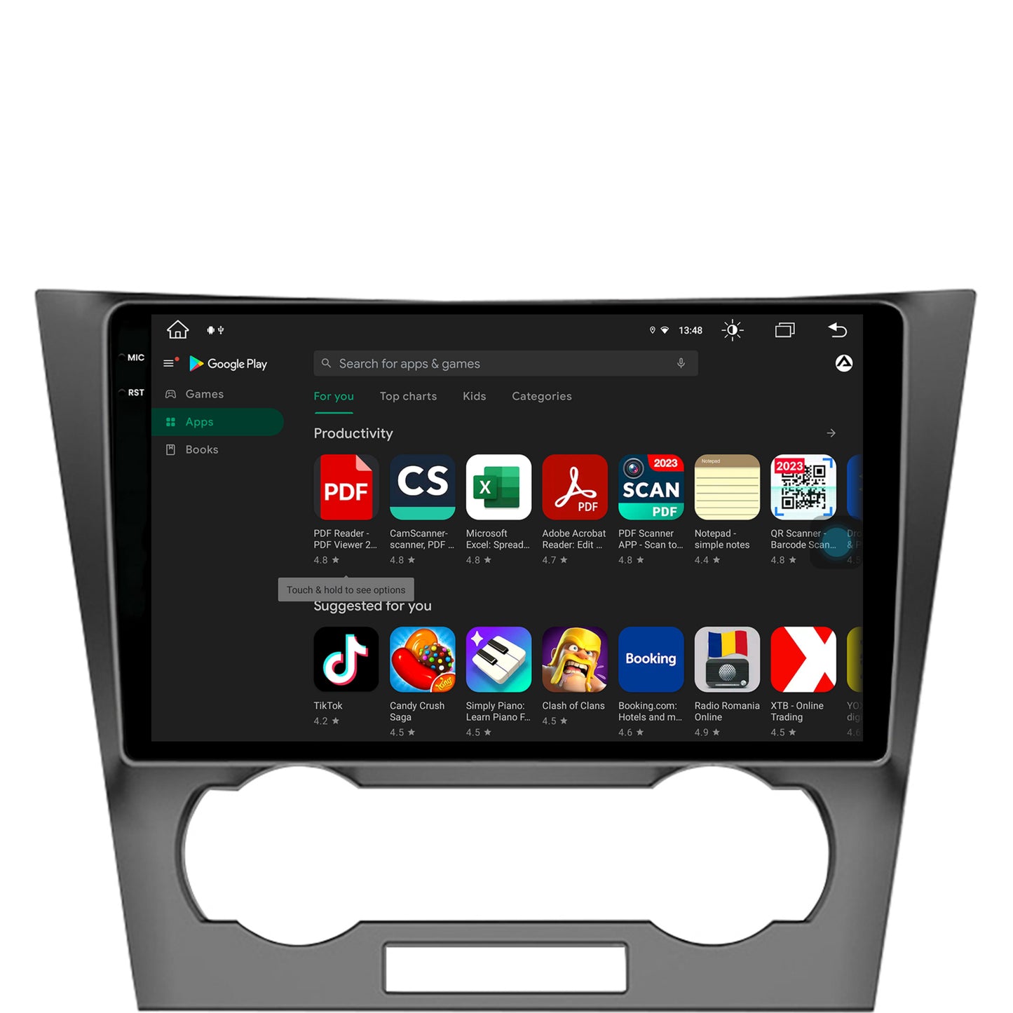 Navigatie Chevrolet Epica (2006-2012), Android, X-Octacore / 8GB RAM + 256GB ROM, 9.5 Inch - AD-BGX9008+AD-BGRKIT242