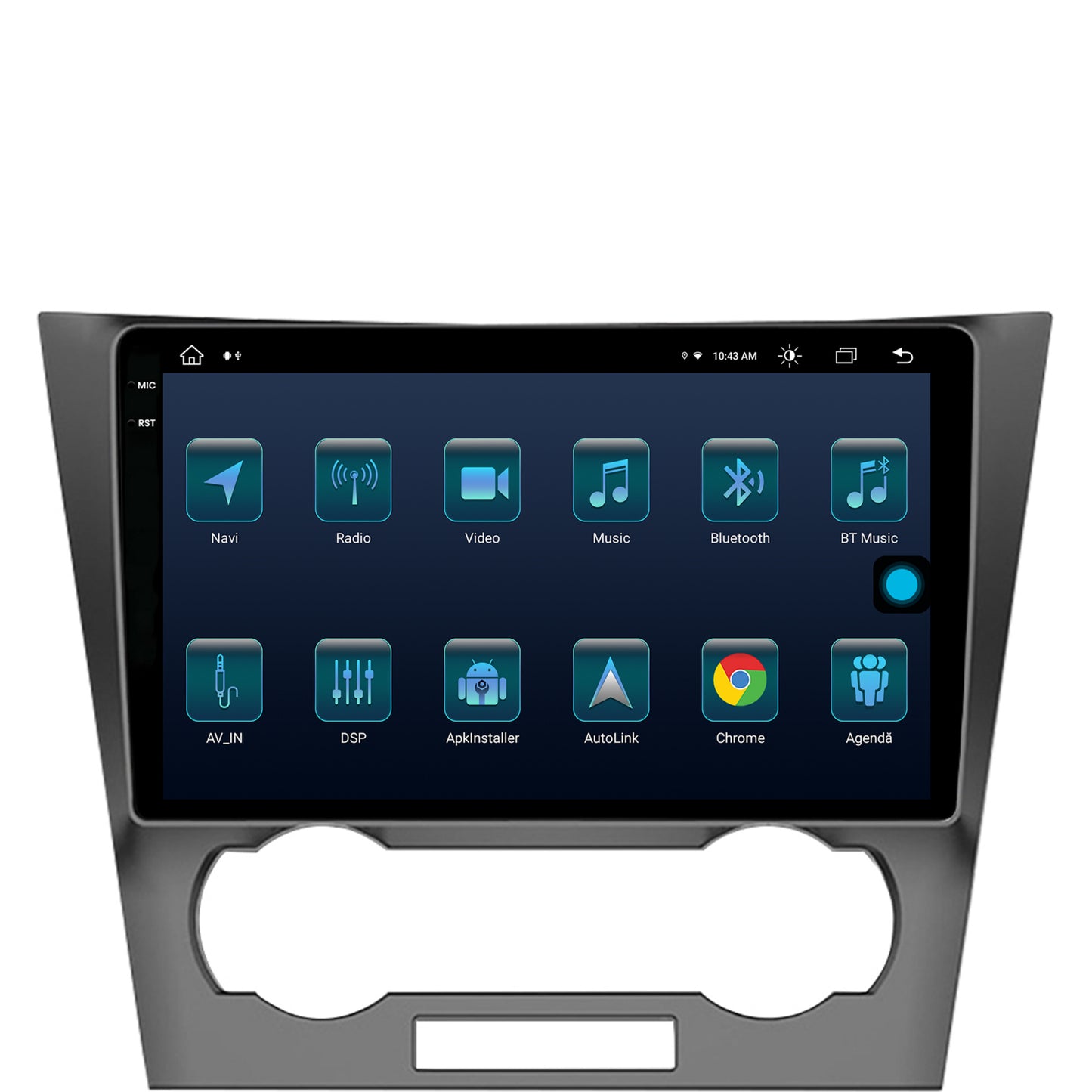 Navigatie Chevrolet Epica (2006-2012), Android, X-Octacore / 8GB RAM + 256GB ROM, 9.5 Inch - AD-BGX9008+AD-BGRKIT242