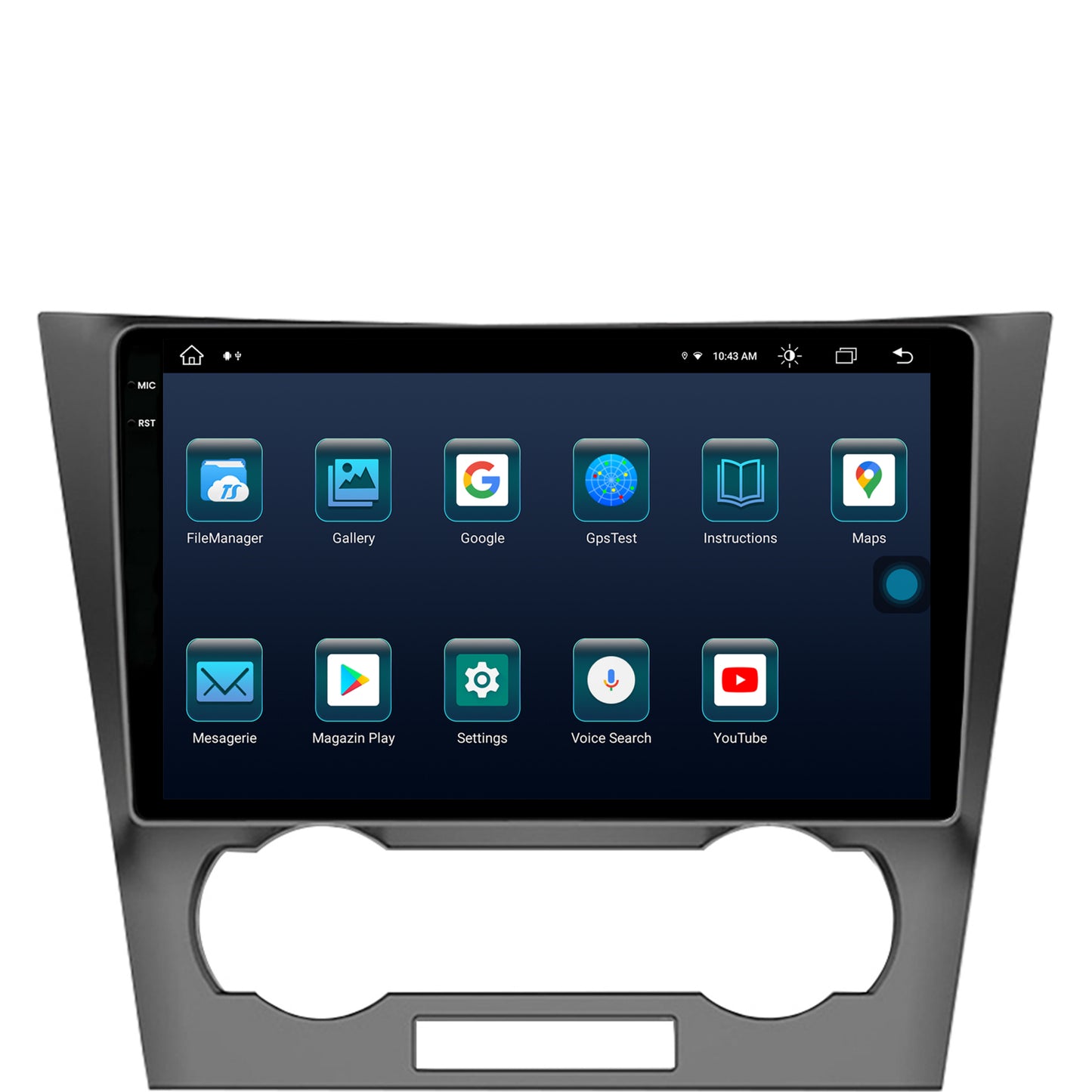 Navigatie Chevrolet Epica (2006-2012), Android, X-Octacore / 8GB RAM + 256GB ROM, 9.5 Inch - AD-BGX9008+AD-BGRKIT242