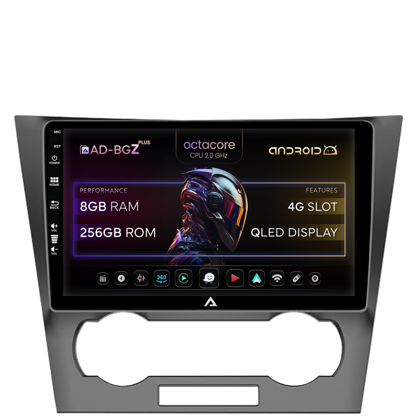 Navigatie Chevrolet Epica (2006-2012), Android, Z-Octacore / 8GB RAM + 256GB ROM, 9 Inch - AD-BGZ9008+AD-BGRKIT242