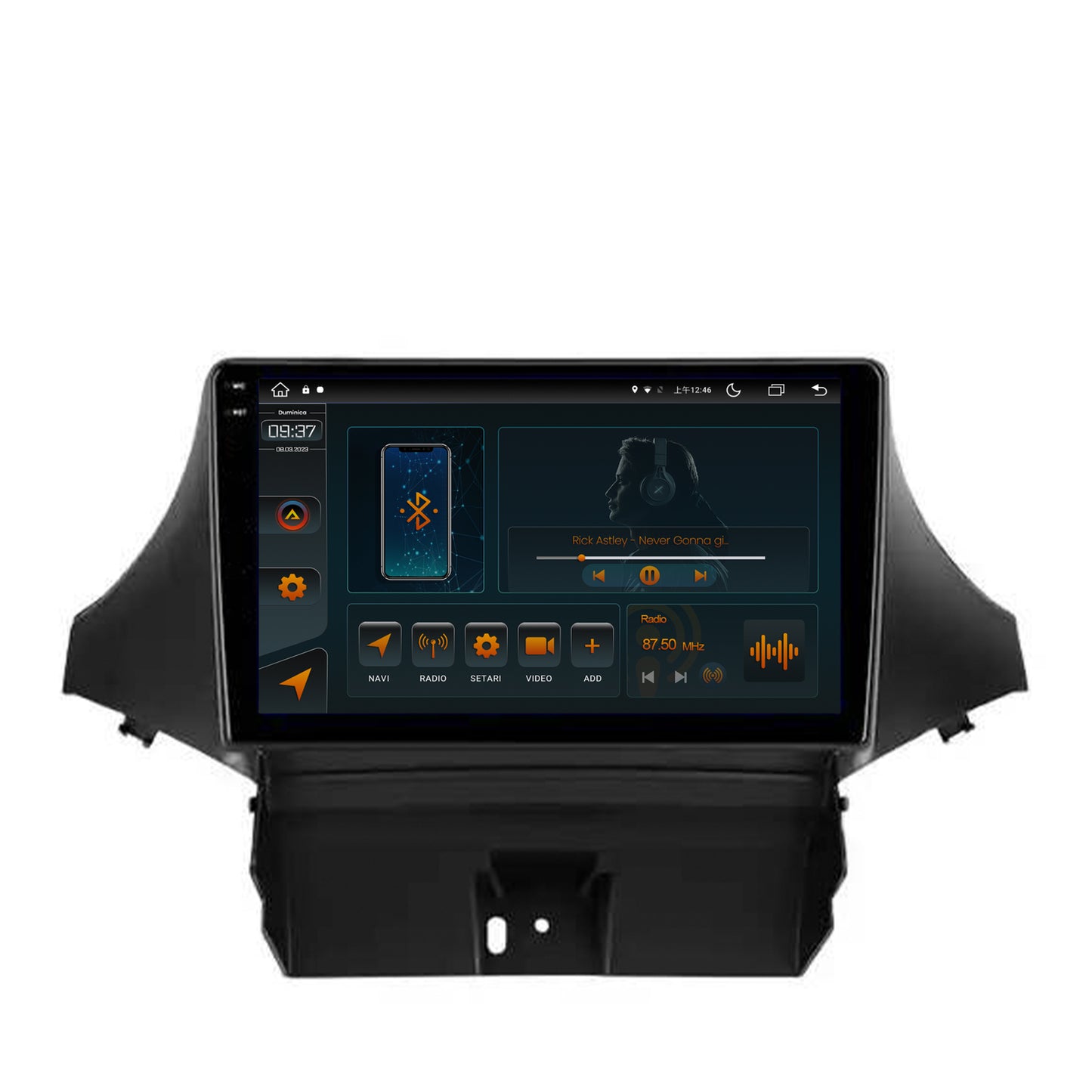 Navigatie Chevrolet Orlando (2009-2017), Android, V-Octacore / 4GB RAM + 64GB ROM, 9.5 Inch - AD-BGV9004+AD-BGRKIT213